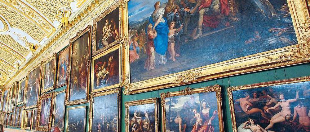 Unvollständig. Die Bildergalerie von Sanssouci zeigt berühmte Gemälde aus der Sammlung der Schlösserstiftung. Doch die Sammlung ist nicht vollständig. 3000 Bilder verschwanden infolge der Kriegswirren  zehn von ihnen sollen jetzt zurückgegeben werden.