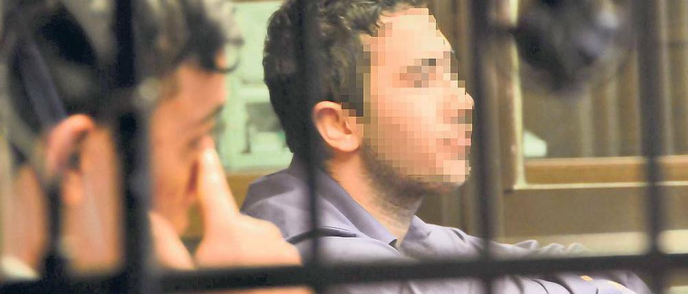 Die Angeklagten Ahmad El A. und Mustafa U. im Gerichtssaal.