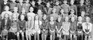 Zeit für Erinnerungen: Hier ein Bergholzer Klassenfoto aus dem Jahr 1950.