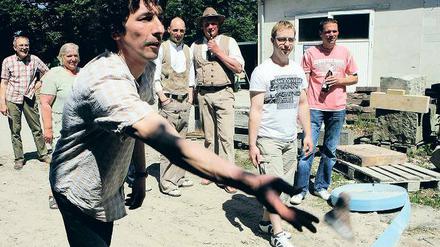 Auch Andreas John griff vergeblich nach der Scharrierkrone.