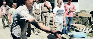 Auch Andreas John griff vergeblich nach der Scharrierkrone.