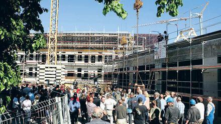 Mehr Platz. Mit der neuen Schule verdoppelt sich die Kapazität.