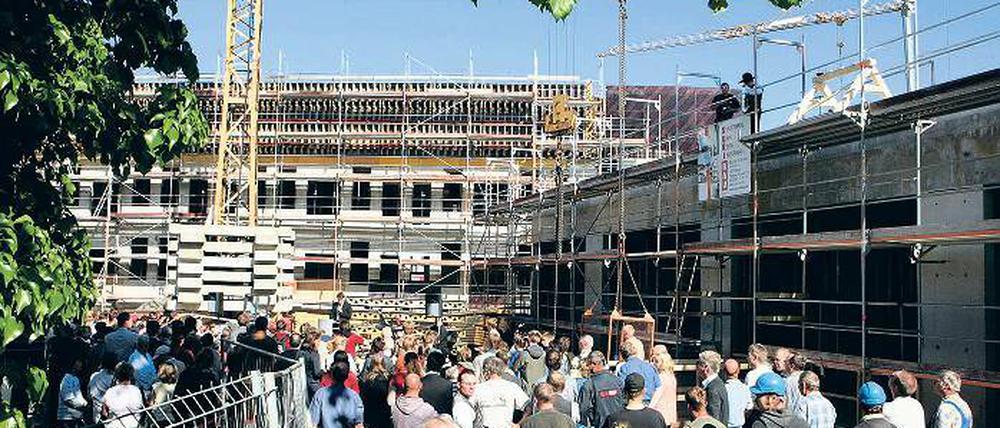 Mehr Platz. Mit der neuen Schule verdoppelt sich die Kapazität.