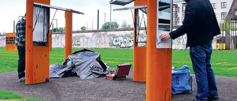 Neuer Mauerpark. Für 3,2 Millionen Euro wurde die Gedenkstätte an der Bernauer Straße erweitert.