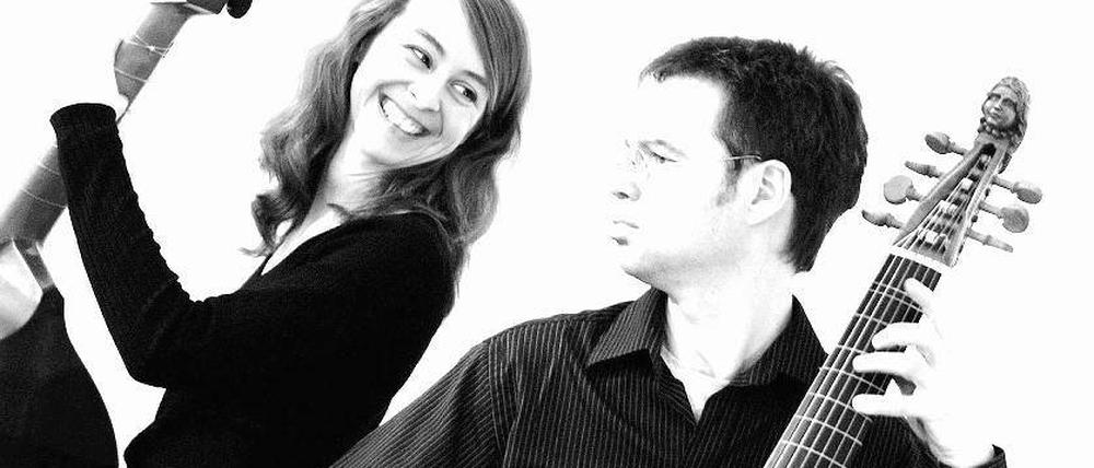 Goldberg, entschleunigt. Silke Strauf und Claas Harders mit Bachs Goldberg-Variationen auf zwei Bassgamben.