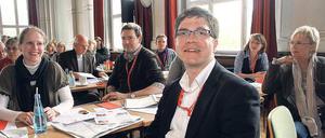 Alter und neuer Chef. Mike Schubert wurde an der SPD-Spitze bestätigt.