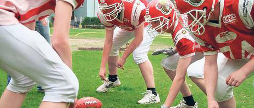 Probetraining auf dem Franzensberg: Als wenn sich Leute prügeln.