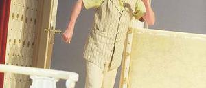 Jon-Kaare Koppe liebt den Humor. Das richtige Naturell für den Diener Paolo in Goldonis Komödie Trilogie der Sommerfrische.