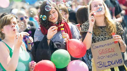 Von Protest bis Party. Das Studentenleben hat viele Gesichter.