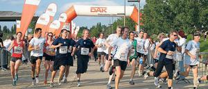 Start. Mehr als 1800 Läufer werden am 23. Juni im Volkspark erwartet.