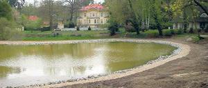 Wilhelmshorster Nostalgie: Der Waldsee sieht wieder aus wie früher.