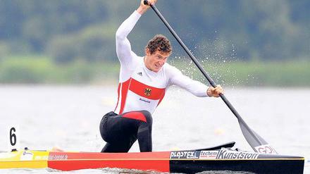 Dreifach auf Titeljagd. Sebastian Brendel will wieder Gold im Einer-Canadier.