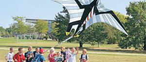 Drachenschule. Das Programm Coole Kids im Volkspark richtet sich an Kinder und Jugendliche ab elf Jahre. 35 Veranstaltung sind in diesem Jahr geplant, selbst Beachvolleyball und Disc-Golf steht in diesem Jahr auf dem Programm.