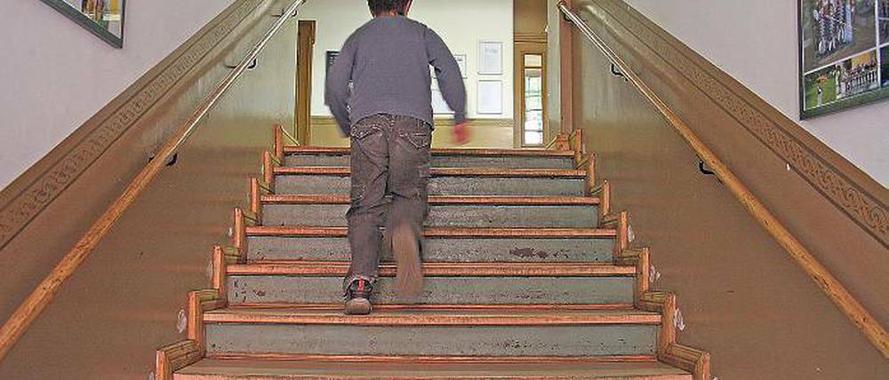 Umzug: Die Eisenhart-Schüler müssen ab 2011 in der Burgstraße lernen.