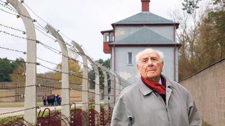 Überlebt. Edgar Frischmann in Sachsenhausen.