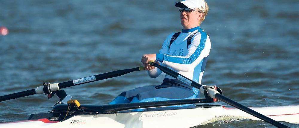 Noch die Beste. Mit ihrem vierten Rang ruderte Stephanie Schiller am Wochenende bei den Deutschen Kleinbootmeisterschaften auf dem Brandenburger Beetzsee von allen Potsdamern noch am weitesten nach vorn.