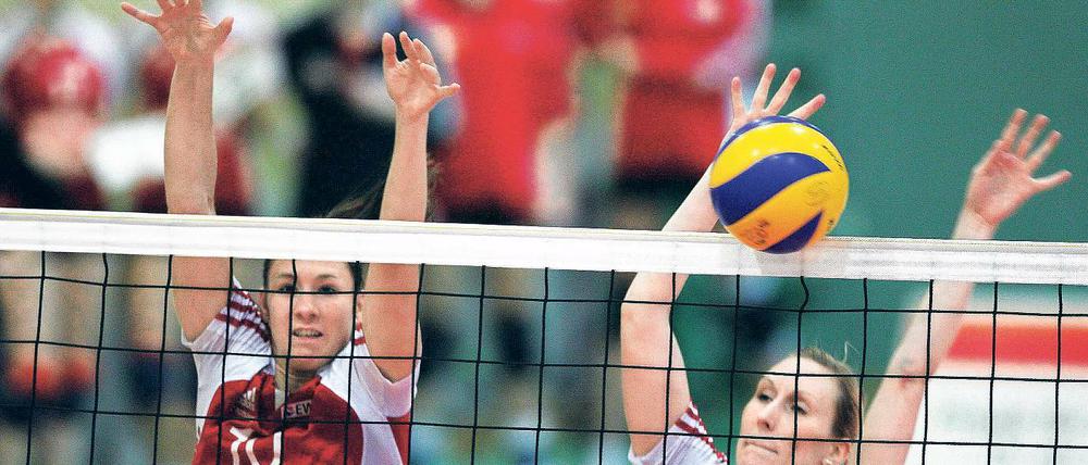 Wieder einmal eine der Besten Potsdams. Doch auch Ramona Stucki konnte am Samstag letztlich nichts gegen die Niederlage des SC gegen Stuttgart ausrichten.