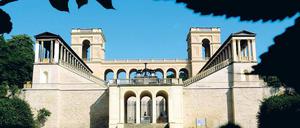 Im Mittelpunkt. Das Belvedere auf dem Potsdamer Pfingstberg, fast 150 Jahre alt.
