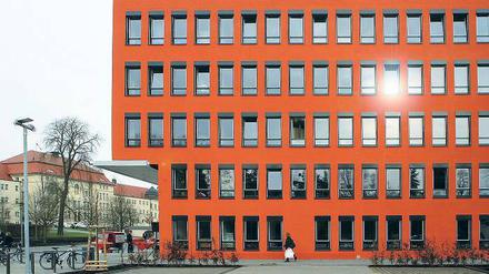 Fertig. Der neue Sitz des Finanzministeriums Brandenburg.