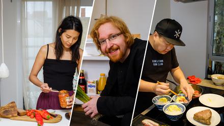 Zu Besuch bei Dalad Kambhu (Kin Dee), Stephan Hentschel (Cookies Cream) und The Duc Ngo (u.a. Kuchi, 893 Ryotei).