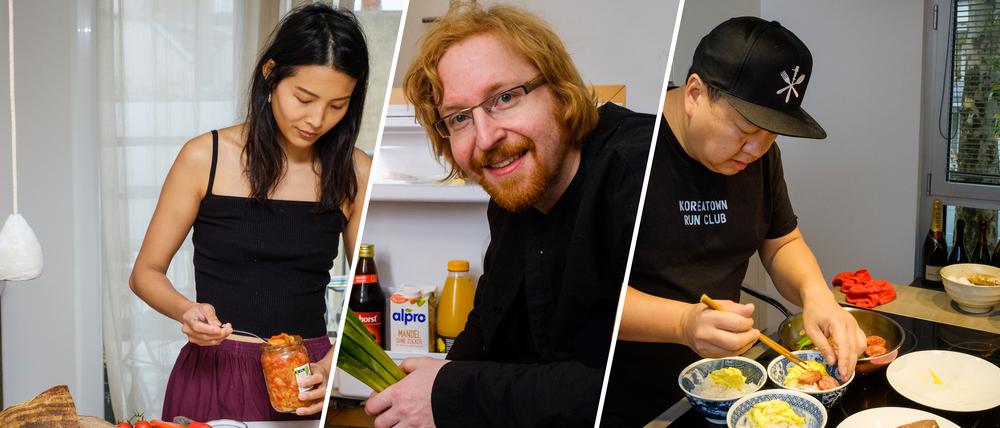 Zu Besuch bei Dalad Kambhu (Kin Dee), Stephan Hentschel (Cookies Cream) und The Duc Ngo (u.a. Kuchi, 893 Ryotei).