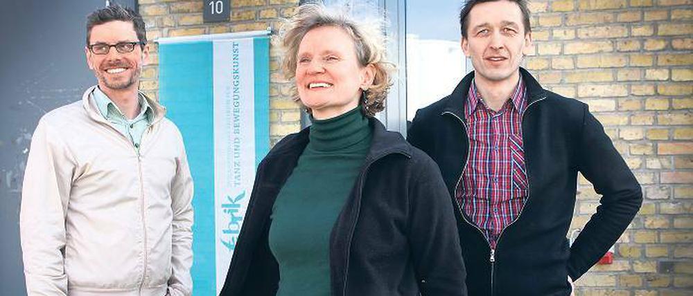 Dieses Jahr Gastgeber, aber bald wieder selbst auf der Bühne: Sven Till und Sabine Chwalisz, hier mit Marketing-Chef Laurent Dubost (l.).