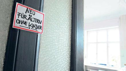 Rächtschreibfehler. Das ä steht für Ältere. Und gegen Kinder will im Café auch niemand was haben. 