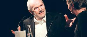 Zum Fragen blieb Jeannette Eggert kaum Zeit, Michael Gwisdek gab im Filmmuseum den Entertainer.