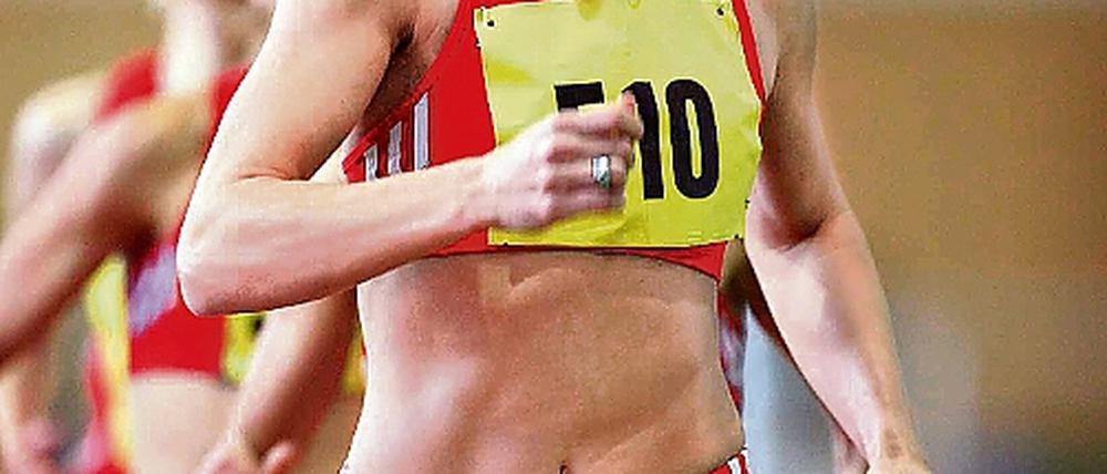 Titelambitionen. Claudia Hoffmann möchte über 800 Meter möglichst Gold.