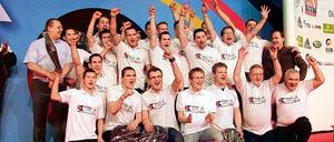 Die Beliebtesten. Motor Babelsbergs Judoka gewannen die Mr.-Bundesliga-Wahl.