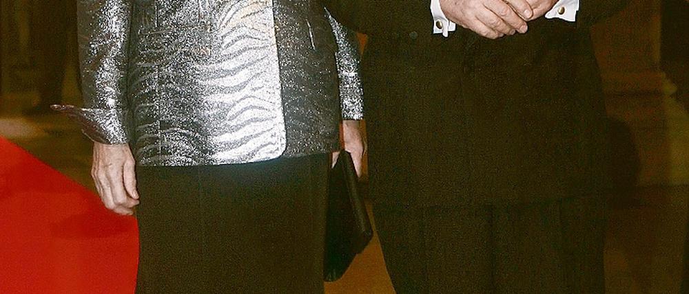 Haltung bewahrt: Ingrid und Manfred Stolpe bei einem Empfang 2004, dem Jahr, in dem bei ihm Krebs diagnostiziert wurde.