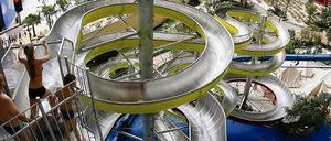 Rutsche im Tropical Island: Rekordverdächtiges Vorbild?