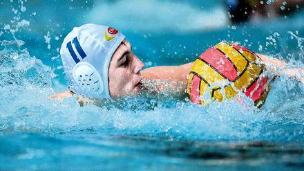 Auftritt vor heimischer Kulisse. Hannes Schulz, der erste Wasserball-A-Nationalspieler Ostdeutschlands, empfängt am Samstag mit Deutschland in Potsdam die USA.