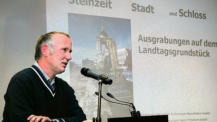 Um 1200 war Potsdam ein Dorf, um 3500 vor Christus jedoch bedeutend, sagt der Archäologe Jonas Beran.