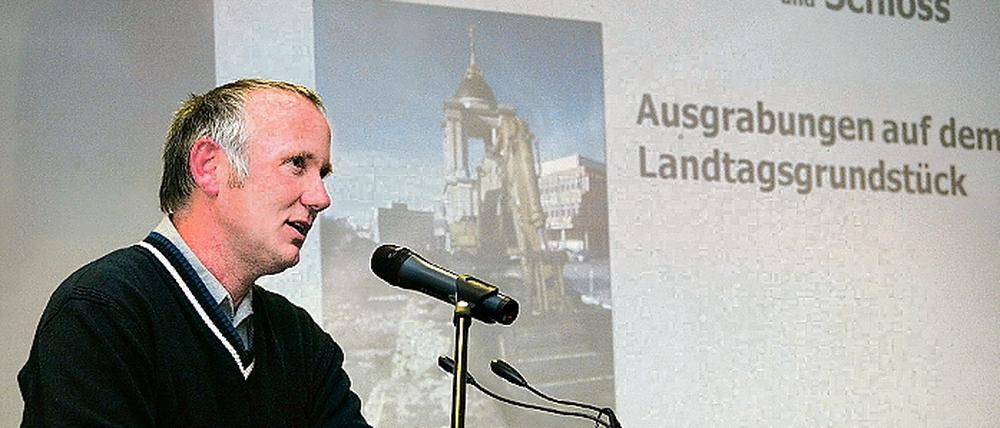 Um 1200 war Potsdam ein Dorf, um 3500 vor Christus jedoch bedeutend, sagt der Archäologe Jonas Beran.