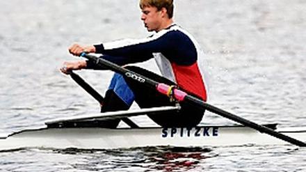 Vom Einer auf das Ergometer. Felix Bach will nun zu den WM nach Boston.