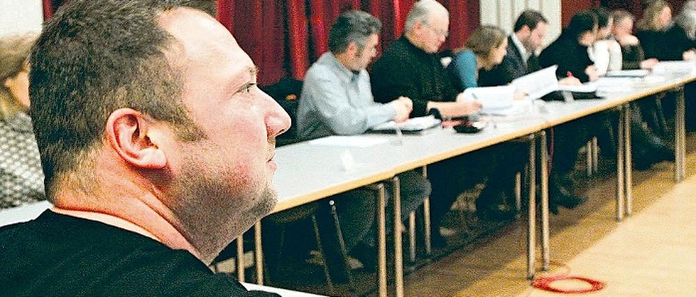 Freiland-Initiator Dirk Harder: Auch mit seinem Votum gewann das Vorhaben gestern die erste Abstimmung.