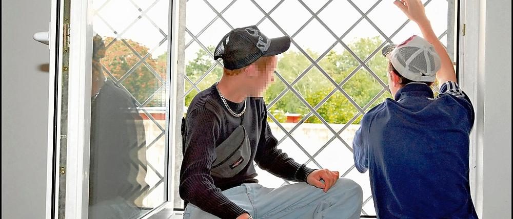 In Brandenburg sitzen derzeit 210 Jugendliche in Haft.