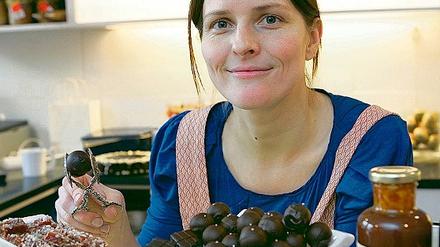 Franziska Tölcke von der Pralinenmanufaktur lekker snoepjes.