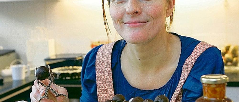 Franziska Tölcke von der Pralinenmanufaktur lekker snoepjes.