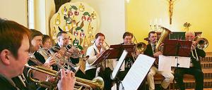 Gutes Niveau: der Wilhelmshorster Posaunenchor.