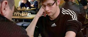 Heute am Spitzenbrett. Clemens Rietze entschied die dritte Runde für sich.