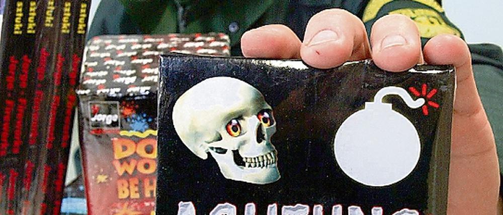 Preiswert, aber gefährlich. Silvesterknaller aus Osteuropa.