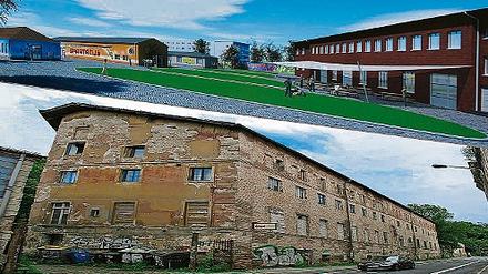 Zwei der Soziokultur-Häuser, die 2009 im Mittelpunkt standen. Während das Archiv (u.) dank einer 200 000 Euro-Unterstützung für Instandsetzungs- und Brandschutzarbeiten vorerst gesichert ist, ist das Freiland-Projekt mehr denn je in der Schwebe.