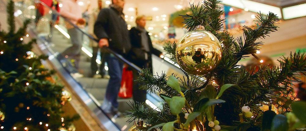 Bilanz durchwachsen. Die Potsdamer Einzelhändler sind mit dem Weihnachtsgeschäft noch zufrieden.