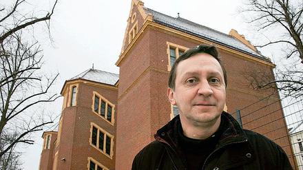 Bauleiter der Sanierung der Babelsberger Goethe-Schule ist Horst Trumpp.