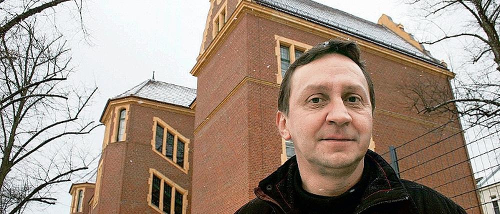 Bauleiter der Sanierung der Babelsberger Goethe-Schule ist Horst Trumpp.