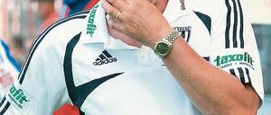 Bei allem Erfolg stets auch kritisch. Dietmar Demuth (54) ist seit 7. Oktober 2007 Cheftrainer des Fußball-Regionalligisten SV Babelsberg 03.