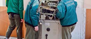 Flucht ohne Beute. In Bestensee gingen die Täter im November leer aus.