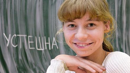 Erfolgreich ist Sandra Scholz, vor allem in Fremdsprachen. Bei der Russisch-Olympiade am Wochenende in Stuttgart hat die Fahrländerin den 1. Platz belegt.